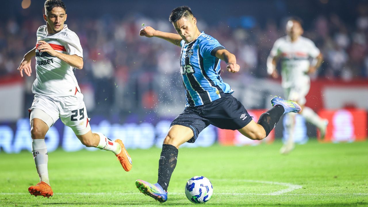 Eficiência defensiva neutraliza volume ofensivo do Grêmio contra o São Paulo