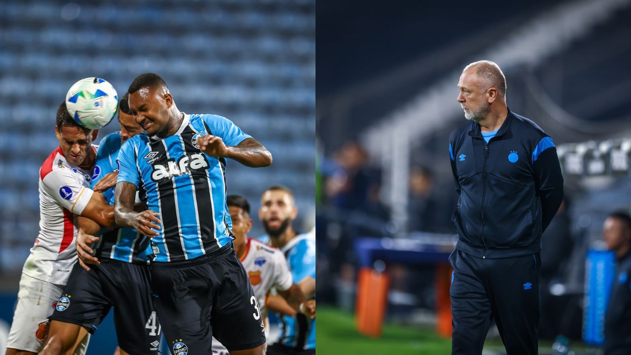 Luan Cândido e Mano Menezes Atlético Grau x Grêmio