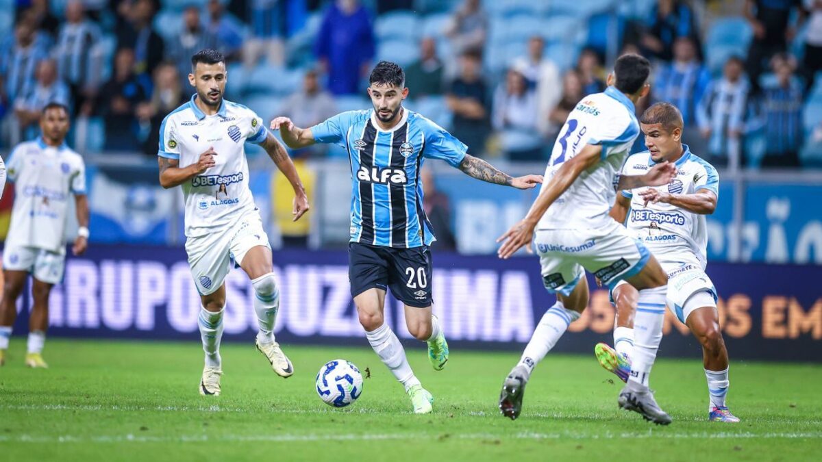 Mathias Villasanti Grêmio x CSA