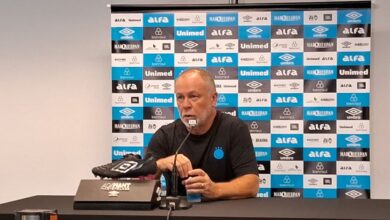 Mano Menezes em coletiva Gremio x CSA