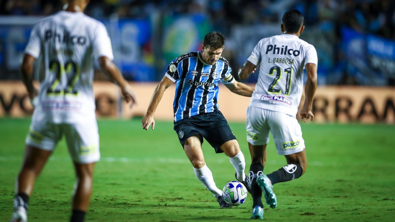 Retrospecto recente de Grêmio x Santos não é bom para os gaúchos