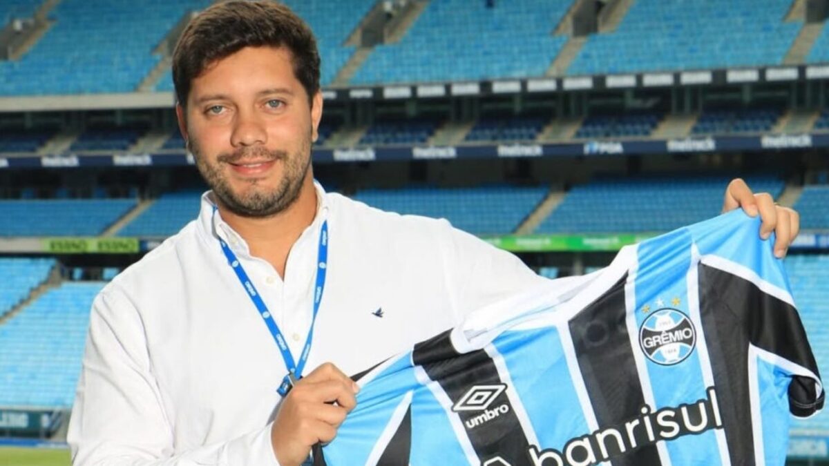 Caio Lacerda, gerente de negócios do Grêmio