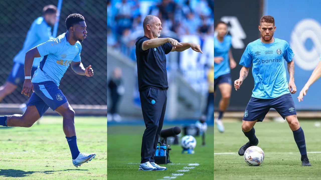 Últimas do Grêmio: relacionados contra o Juventude, retorno de Cuéllar e provável time