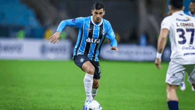 Cristaldo em Grêmio x Sportivo Luqueño
