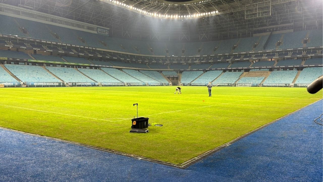 Arena do Grêmio reparos