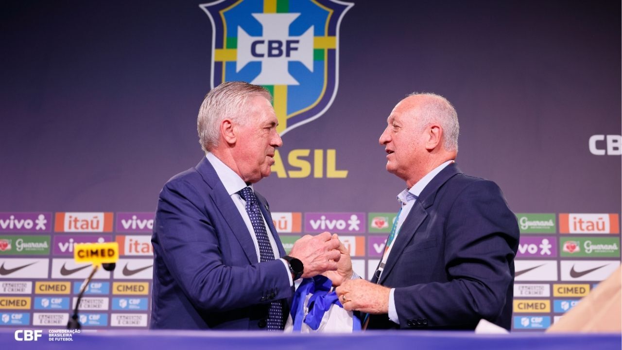 Como a amizade de Felipão e Ancelotti pode ajudar o Grêmio