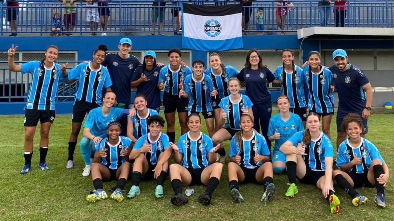 Grêmio arrasa na estreia do Campeonato Brasileiro Sub-17 com goleada de 20×0.