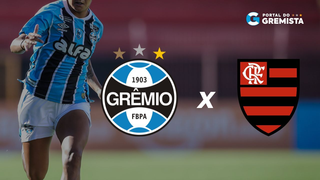 Onde assistir Grêmio x Flamengo hoje no brasileirão feminino.