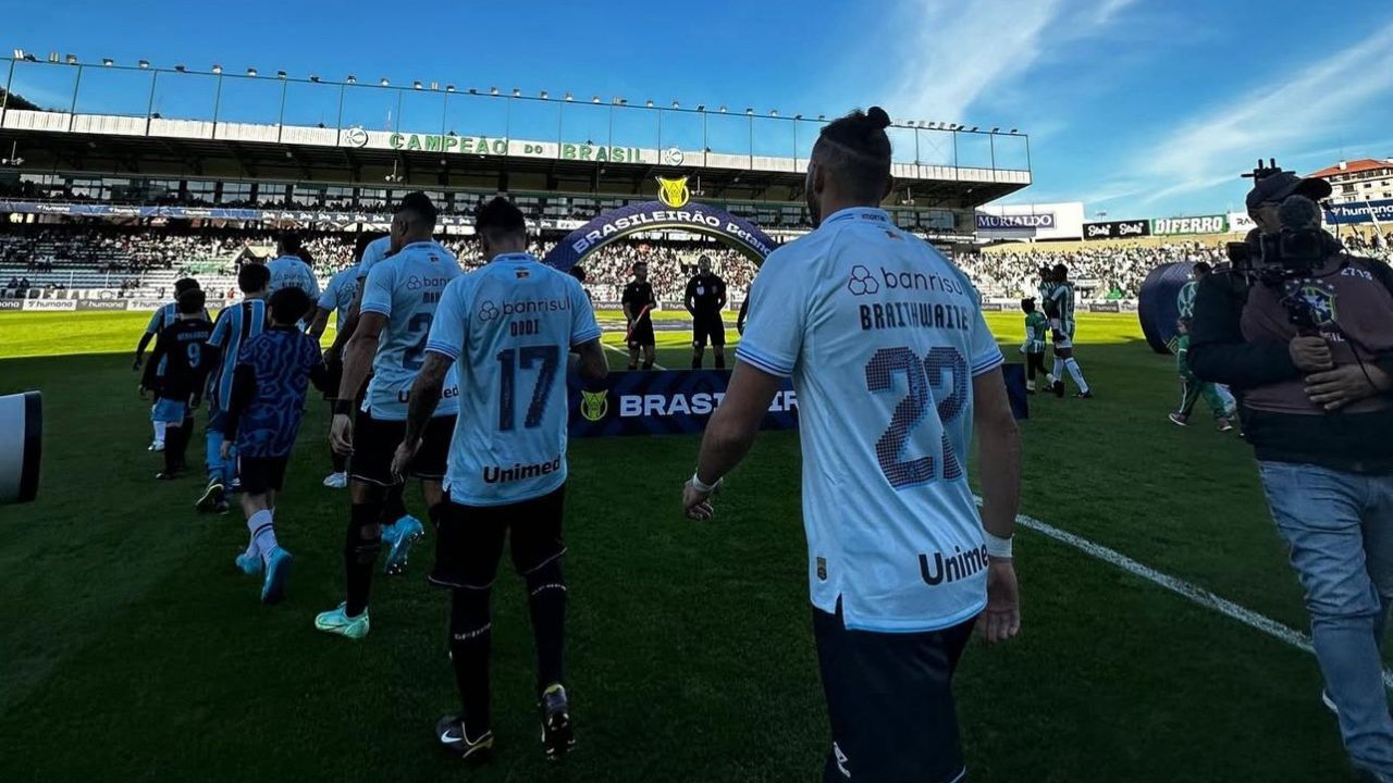 Grêmio vence Juventude e conquista terceira vitória consecutiva no Campeonato Brasileiro.