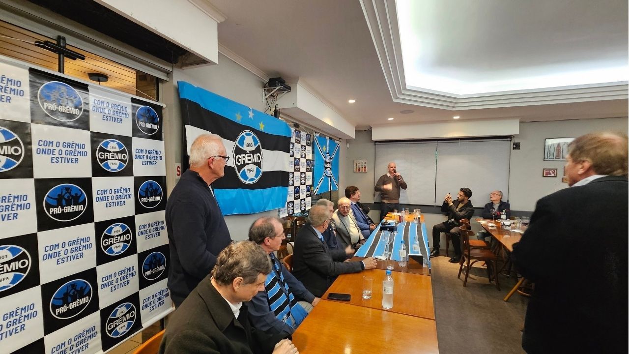 Movimento Pró-Grêmio anuncia pré-candidatura de Sérgio Canozzi à presidência com proposta de retorno ao Estádio Olímpico
