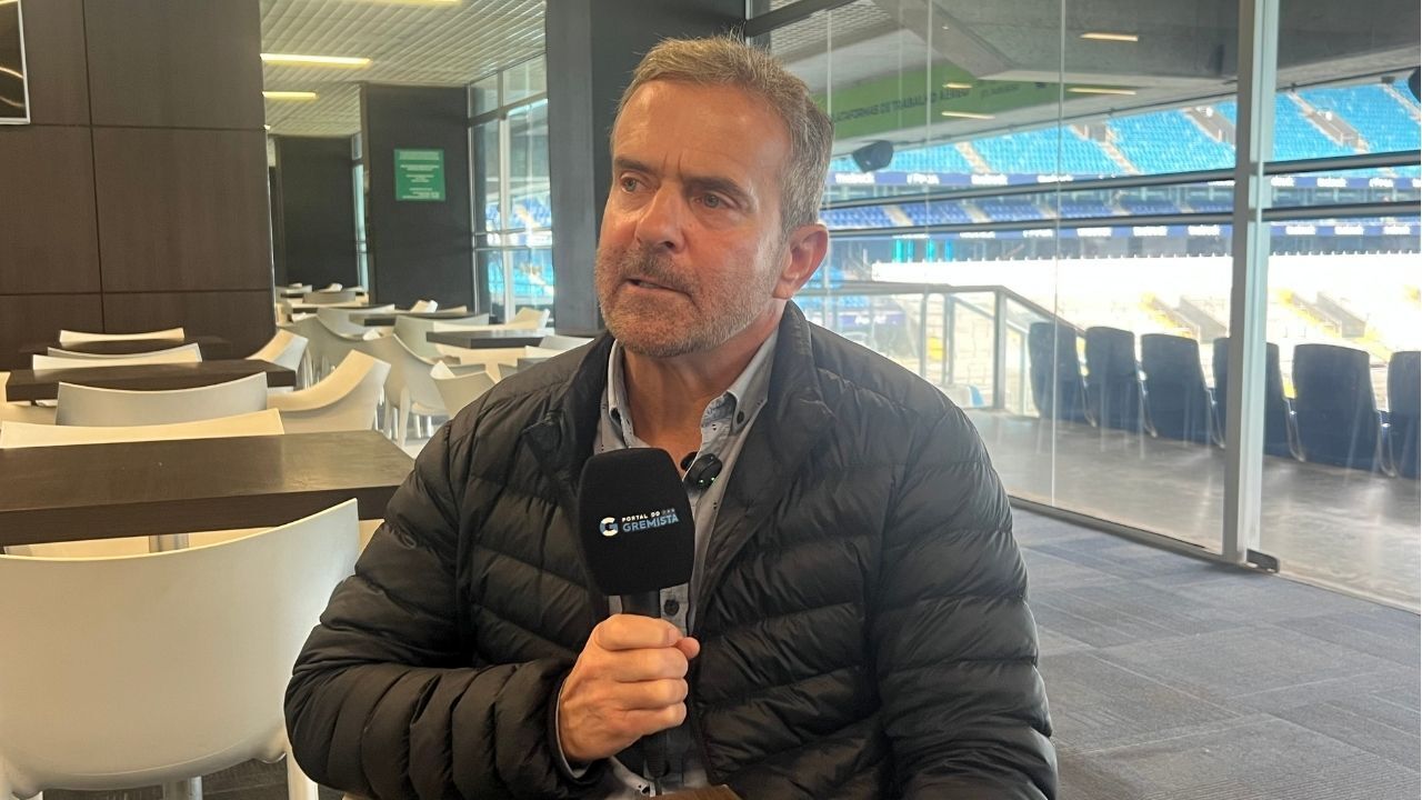 Guto Peixoto, diretor do Grêmio, para Portal do Gremista