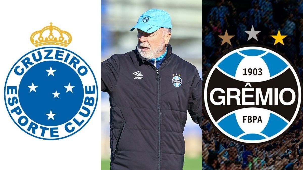 Escalação do Grêmio para o duelo contra o Cruzeiro no Brasileirão.
