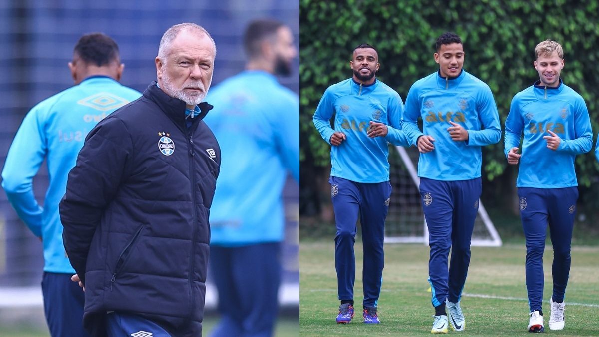 Surpresa de Mano Menezes na defesa para enfrentar Alianza Lima contra Grêmio.
