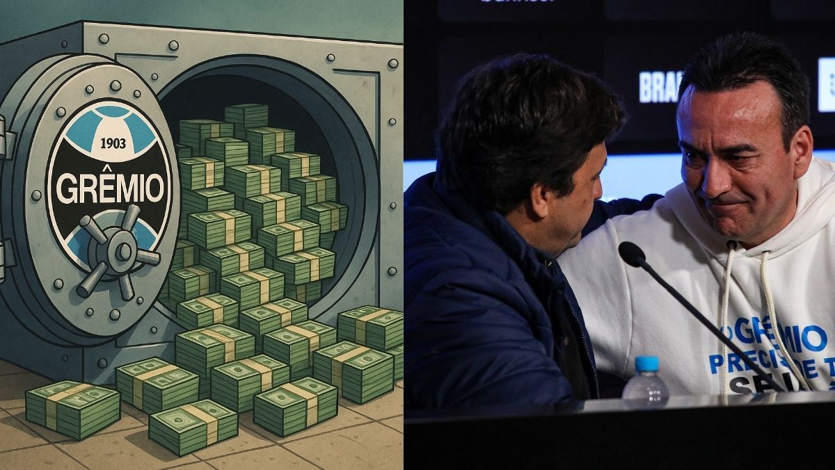 Alvo antigo do Grêmio recebe mais de 5 milhões por mês