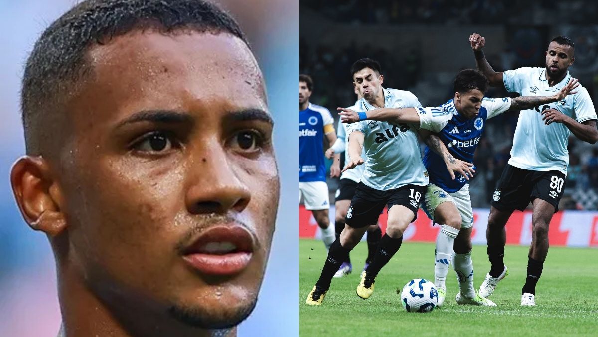 Desabafo de André Henrique após fraco desempenho do Grêmio contra o Cruzeiro.