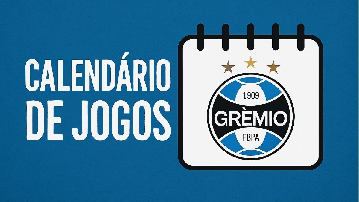 Confira os jogos do Grêmio no calendário do Brasileirão em agosto