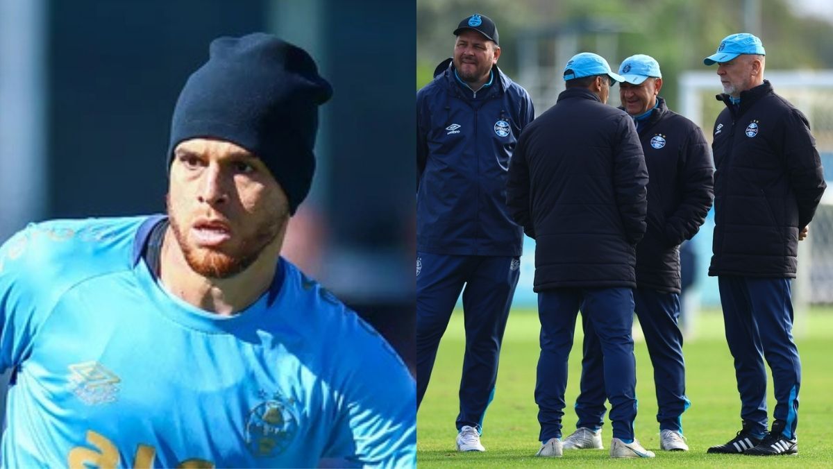 Cuéllar reúne-se com diretoria do Grêmio para expor insatisfações no clube