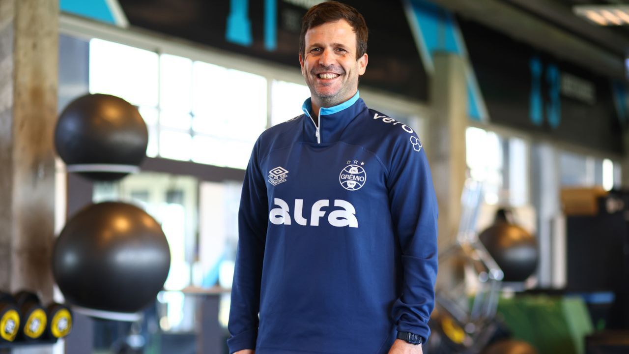 Novo coordenador do Departamento de Ciência, Saúde e Performance do Grêmio, Anderson Donelli