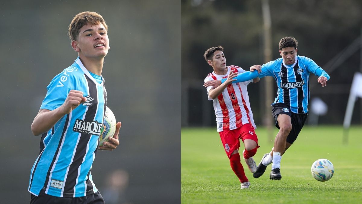 Grêmio aplica goleada gigantesca pelo Gauchão Sub-15