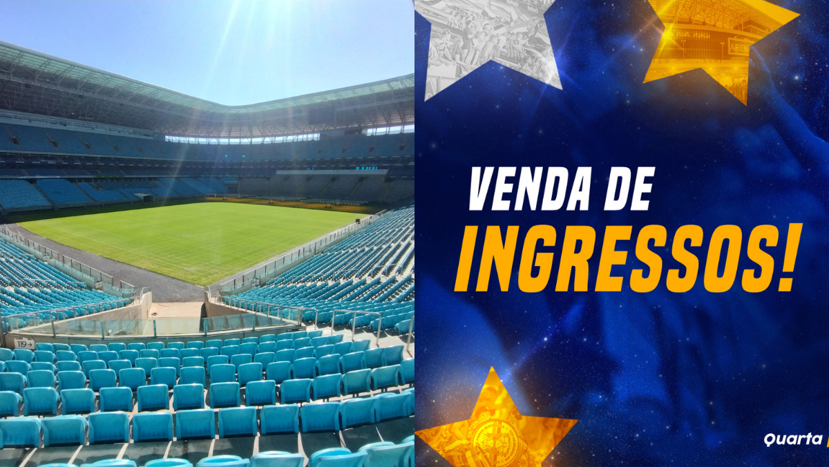 Grêmio divulga ingressos para jogo contra Alianza Lima com valores inéditos