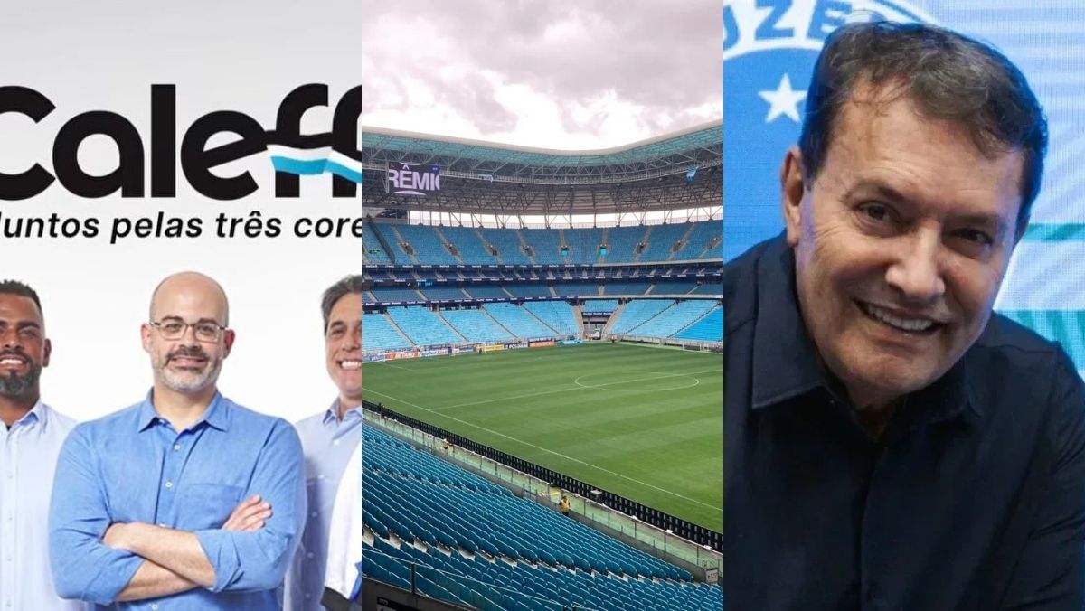 Grêmio hoje: Caleffi desiste de candidatura e revelados valores da Arena.