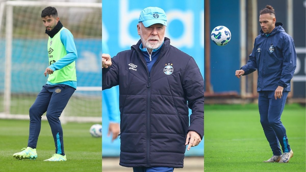 Desfalque no Ataque: Grêmio relaciona 27 jogadores para enfrentar o Cruzeiro.