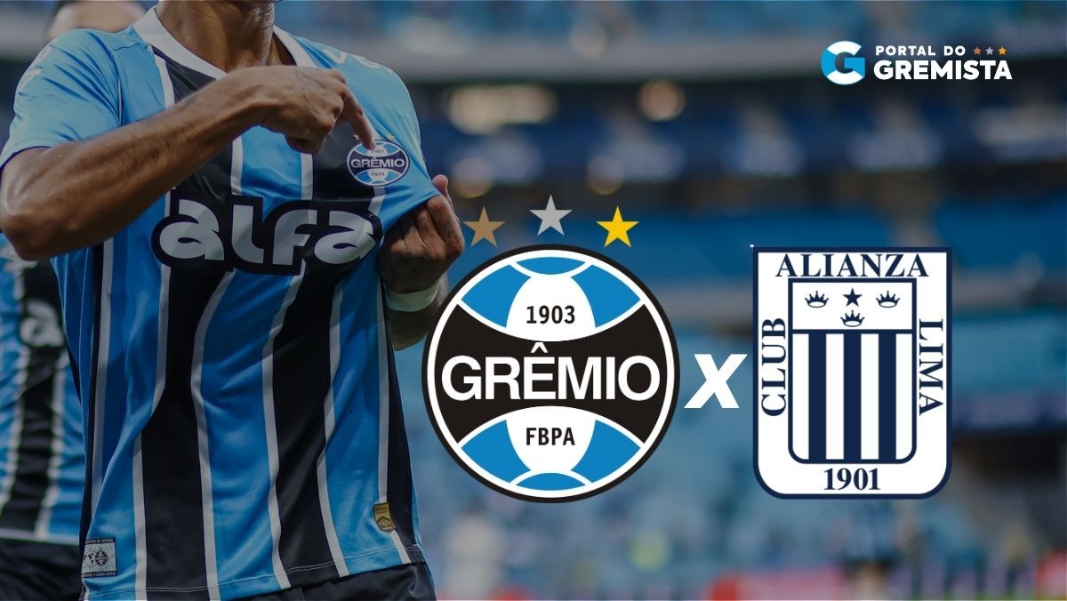 Grêmio x Alianza Lima: Onde assistir, horário e escalações na Sul-Americana.