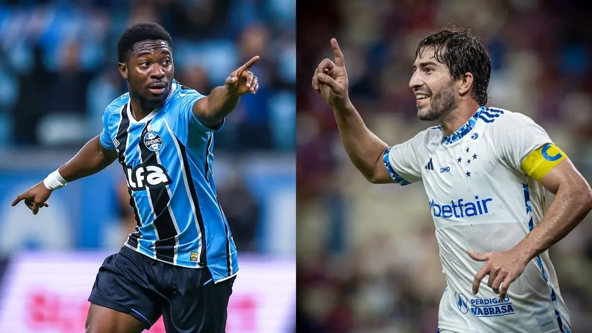 Saiba onde assistir Cruzeiro x Grêmio ao vivo pelo Campeonato Brasileiro