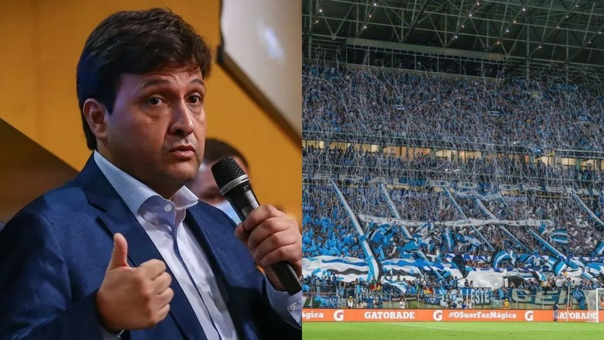 Guerra avalia candidatura à reeleição na presidência do Grêmio em breve.