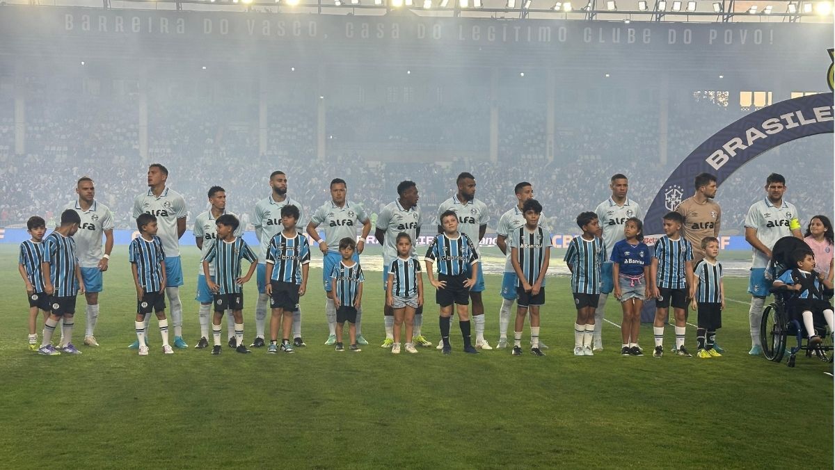 Grêmio empata com o Vasco e completa série de três jogos sem vitória