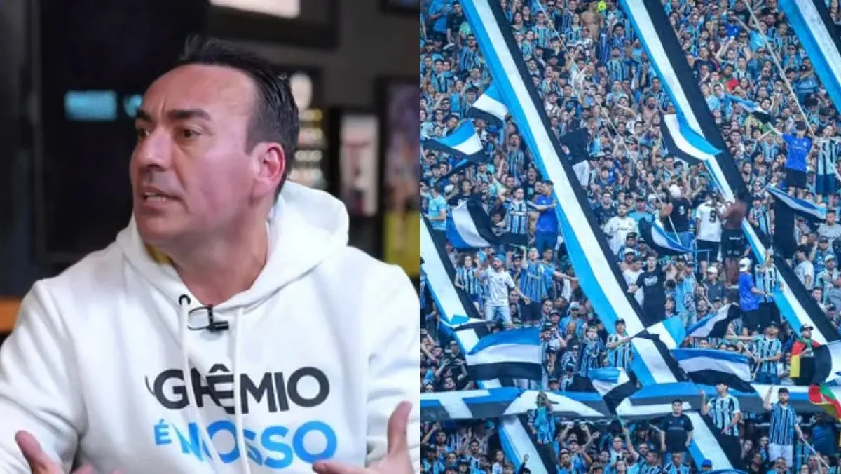 Torcida do Grêmio manifesta apoio a Marcelo Marques
