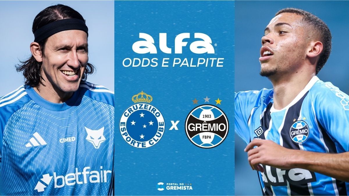 Palpite e Prognósticos para Cruzeiro x Grêmio no Portal do Gremista