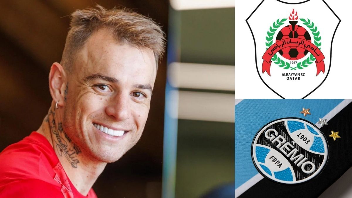 Prazo para Al Rayyan responder proposta do Grêmio por Roger Guedes.