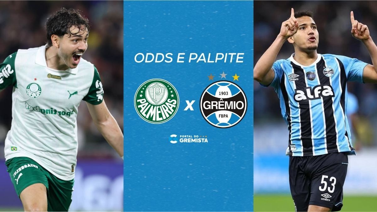 Portal do Gremista dá palpite e prognósticos para Palmeiras x Grêmio