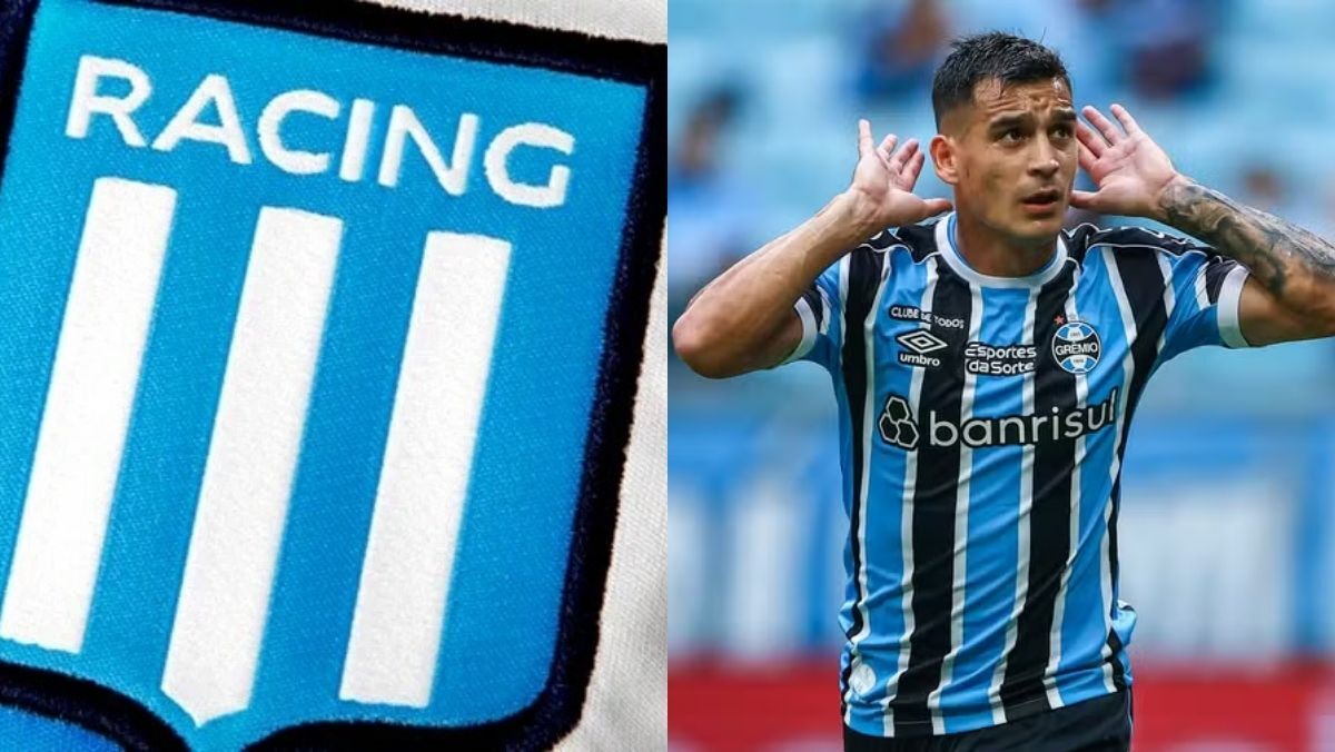 Troca de Cristaldo por jogador do Racing é sugerida por torcedores gremistas.
