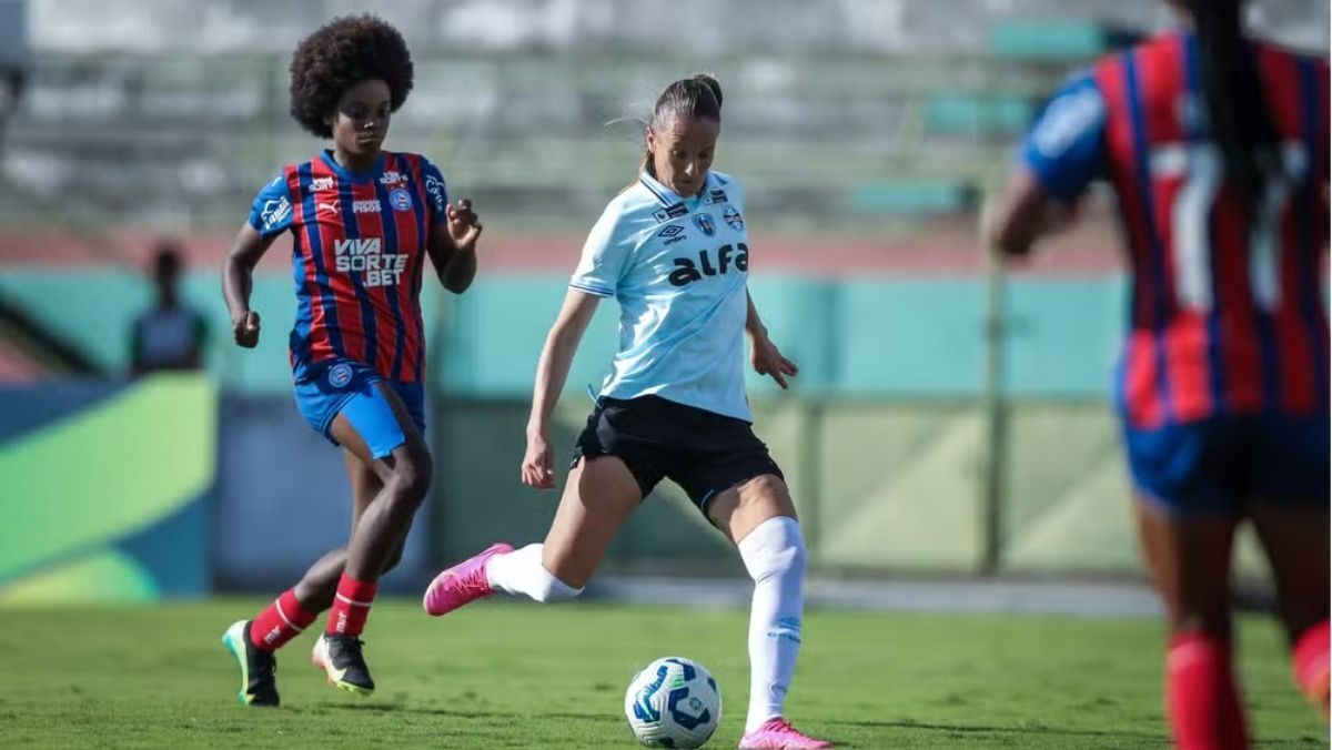 Bahia vence por 1 a 0 e elimina o Grêmio da Copa do Brasil Feminina