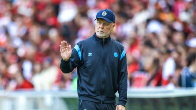 Mano Menezes no confronto entre Grêmio x Flamengo