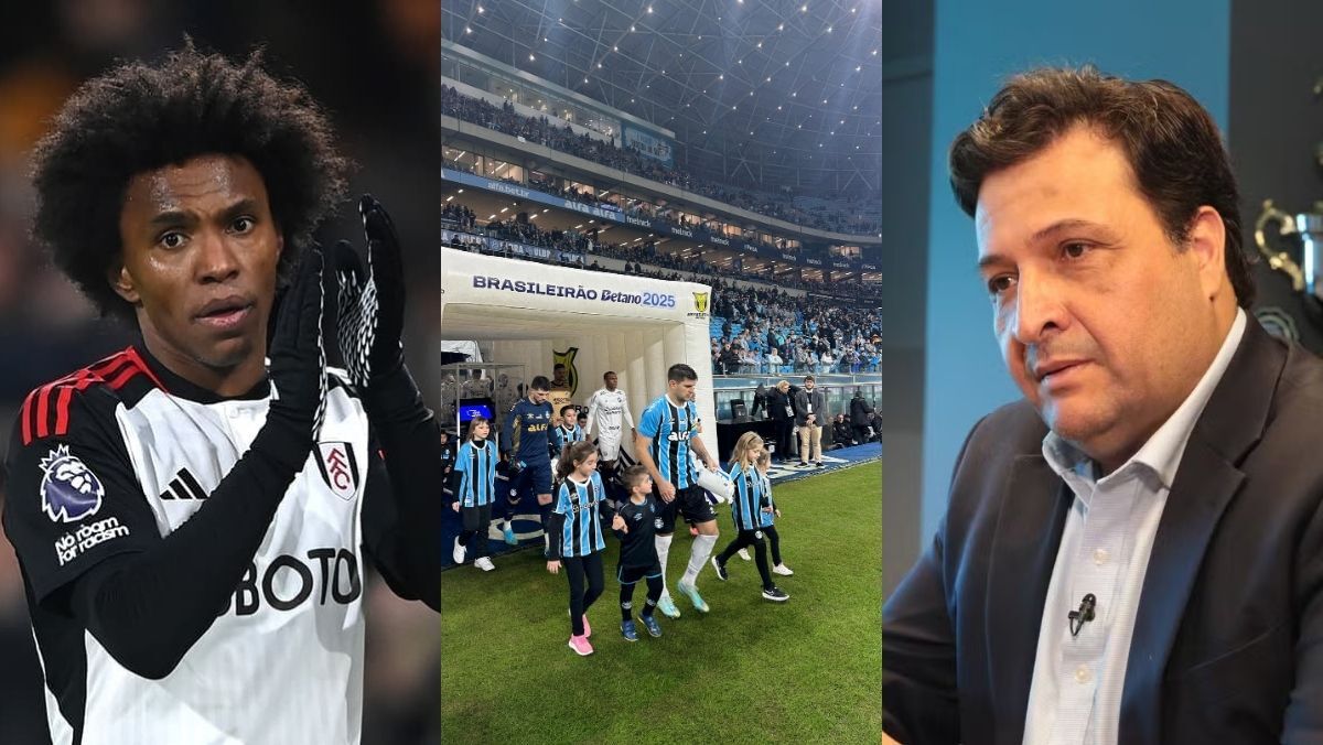 Grêmio hoje: anúncio de Willian, torcida na bronca e meia oferecido livre no mercado