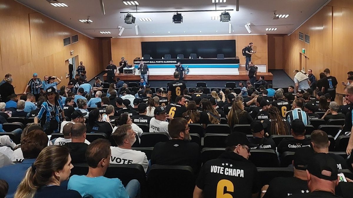 Grêmio informa resultado das eleições para o Conselho Deliberativo; chapa 2 fica em 1º