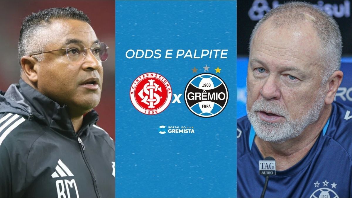 GreNal 448: odds, prognóstico e apostas para o clássico no Beira-Rio