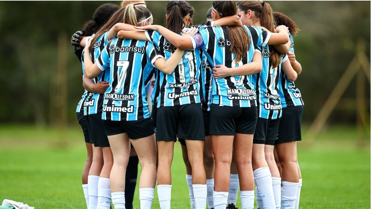 Mosqueteiras Gremistas goleiam na semifinal do Gauchão Sub-15