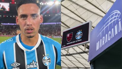 Noriega celebra ponto conquistado contra o Flamengo