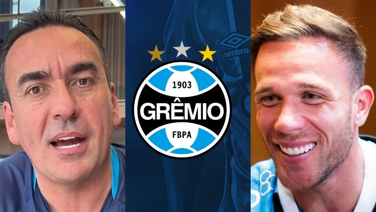 Últimas do Grêmio: treinador português em 2026, caso Pix das Estrelas e atitude de Arthur nos bastidores