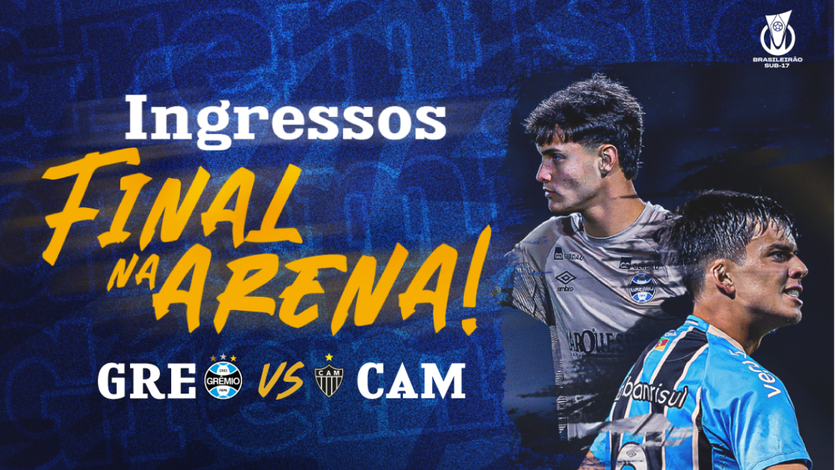 Grêmio busca título inédito contra o Atlético-MG e jogo ocorre na Arena; veja ingressos