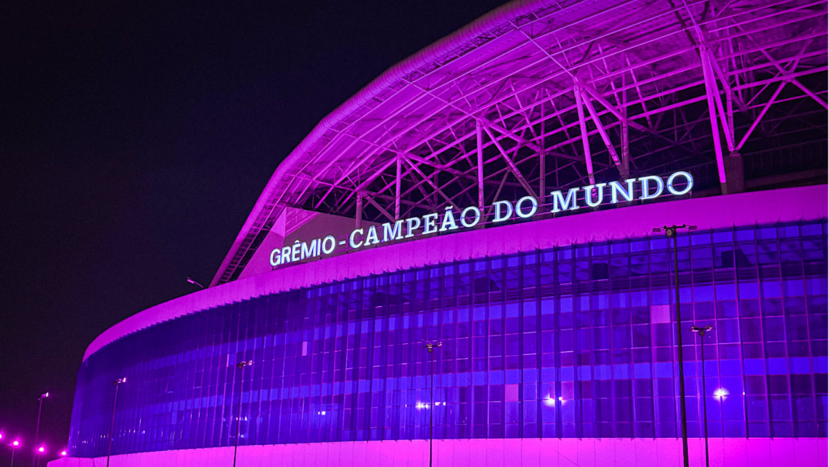 Grêmio faz promoção de ingressos contra o São Paulo na Arena em ação do Outubro Rosa