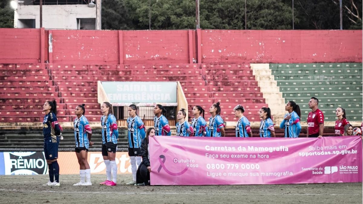 Grêmio deixa escapar título da Ladies Cup contra o Palmeiras