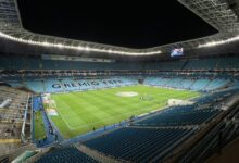 Arena do Grêmio na cidade de Porto Alegre, RS Copa do Brasil flamengo Grêmio, Montevideo City Torque, Sul-Americana 2026, Arena do Grêmio, público, torcida, Grupo F, fase de grupos, Porto Alegre, Tricolor Gaúcho