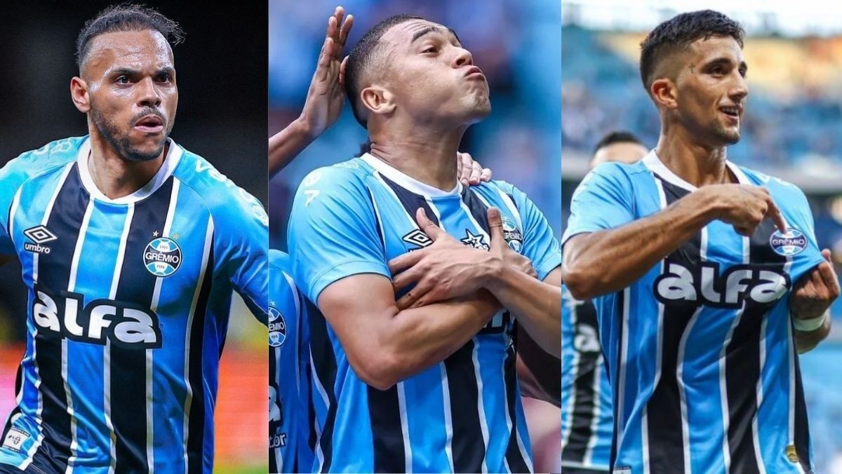 Confira a lista de artilheiros do Grêmio por competição em 2025