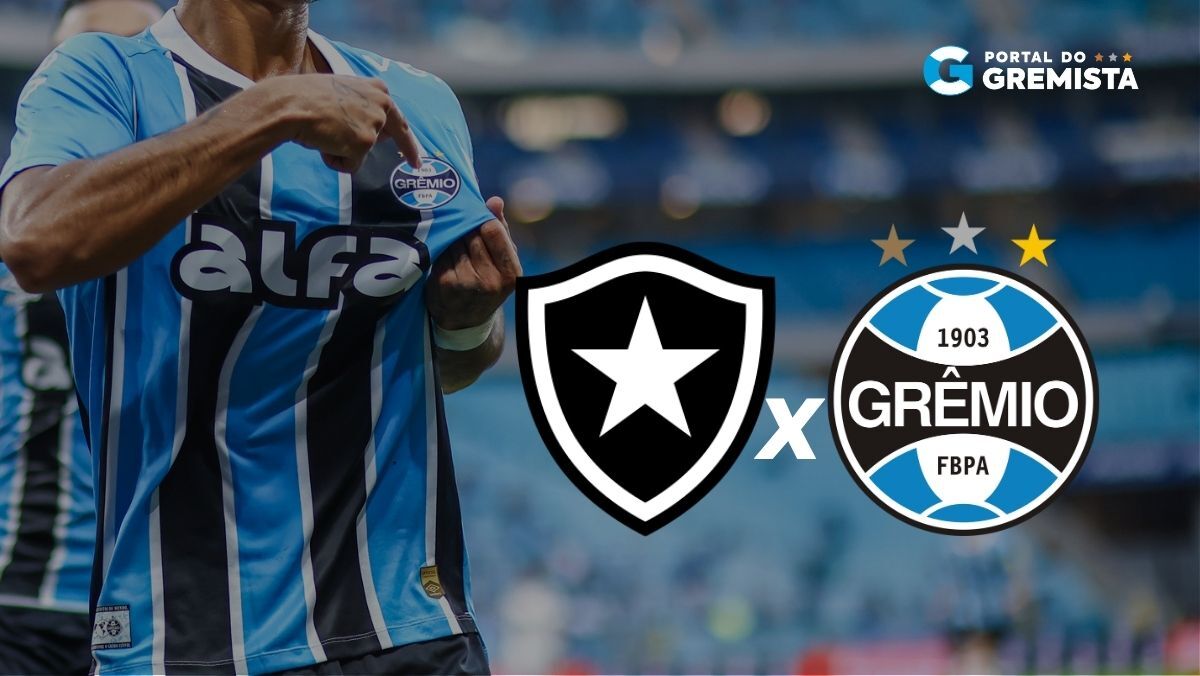 Saiba como assistir Botafogo x Grêmio hoje ao vivo
