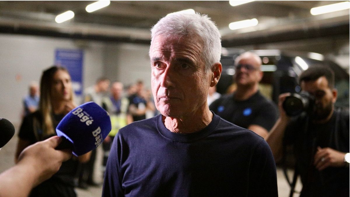 Luís Castro conhece CT do Grêmio e fala sobre Renato Portaluppi: 